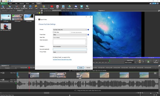 VideoPad Video Editor Free screenshot 7