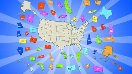United States Puzzle Map screenshot 2