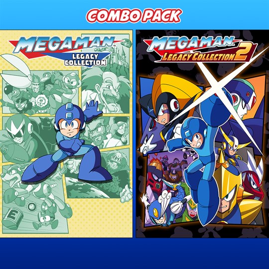 Mega Man Legacy Collection 1 & 2 Combo Pack for xbox