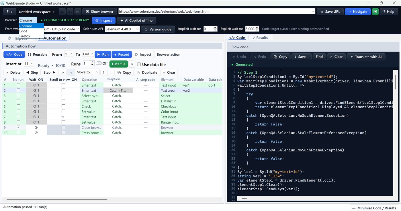 #2. WebElemate Studio (Windows) Door: Dhaval Parikh