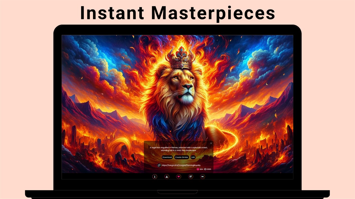 #5. Tangra AI Image Generator - Free Trial (Windows) Podle: Simply Flows LLC