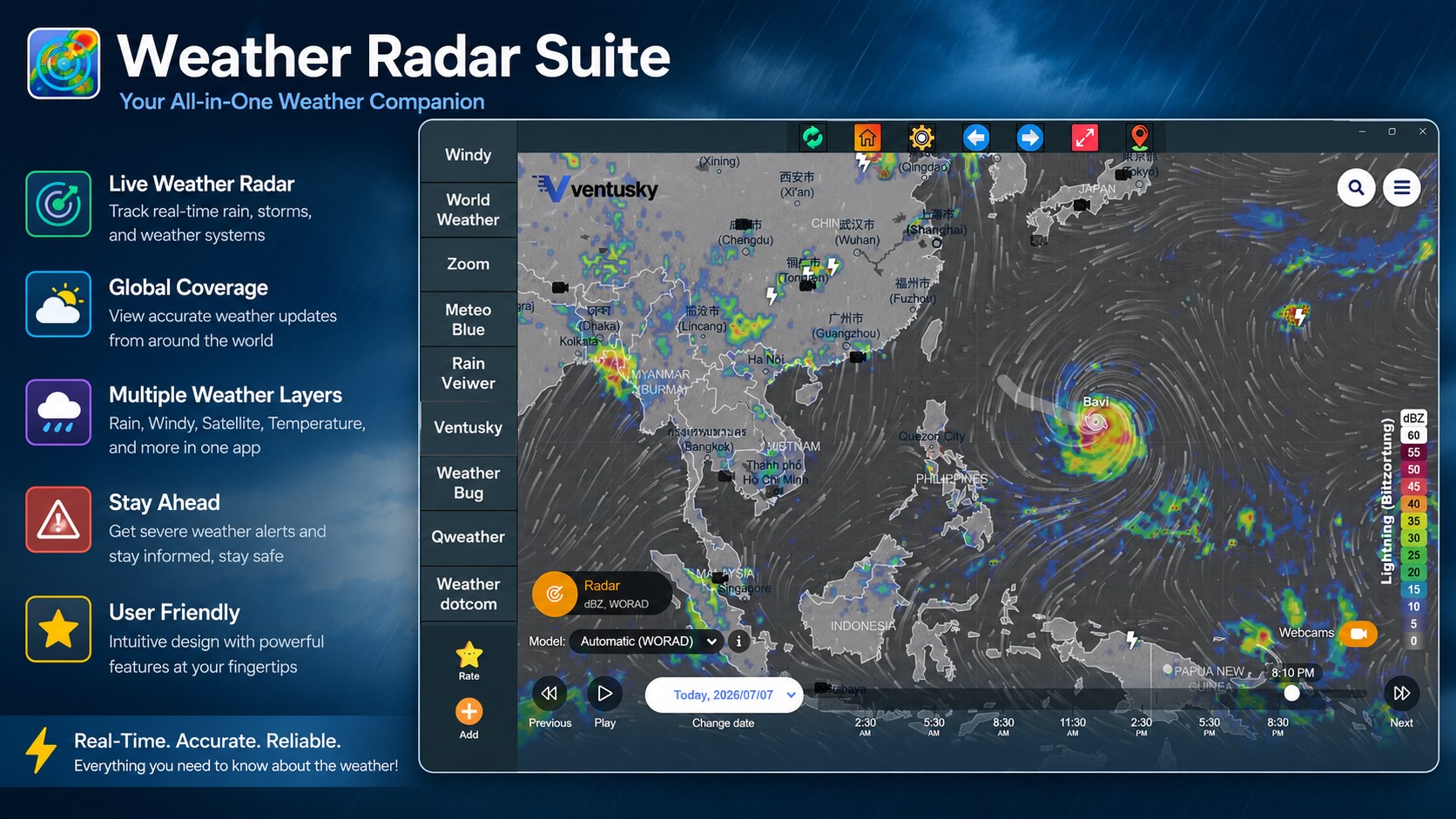 Weather Radar Suite screenshot
