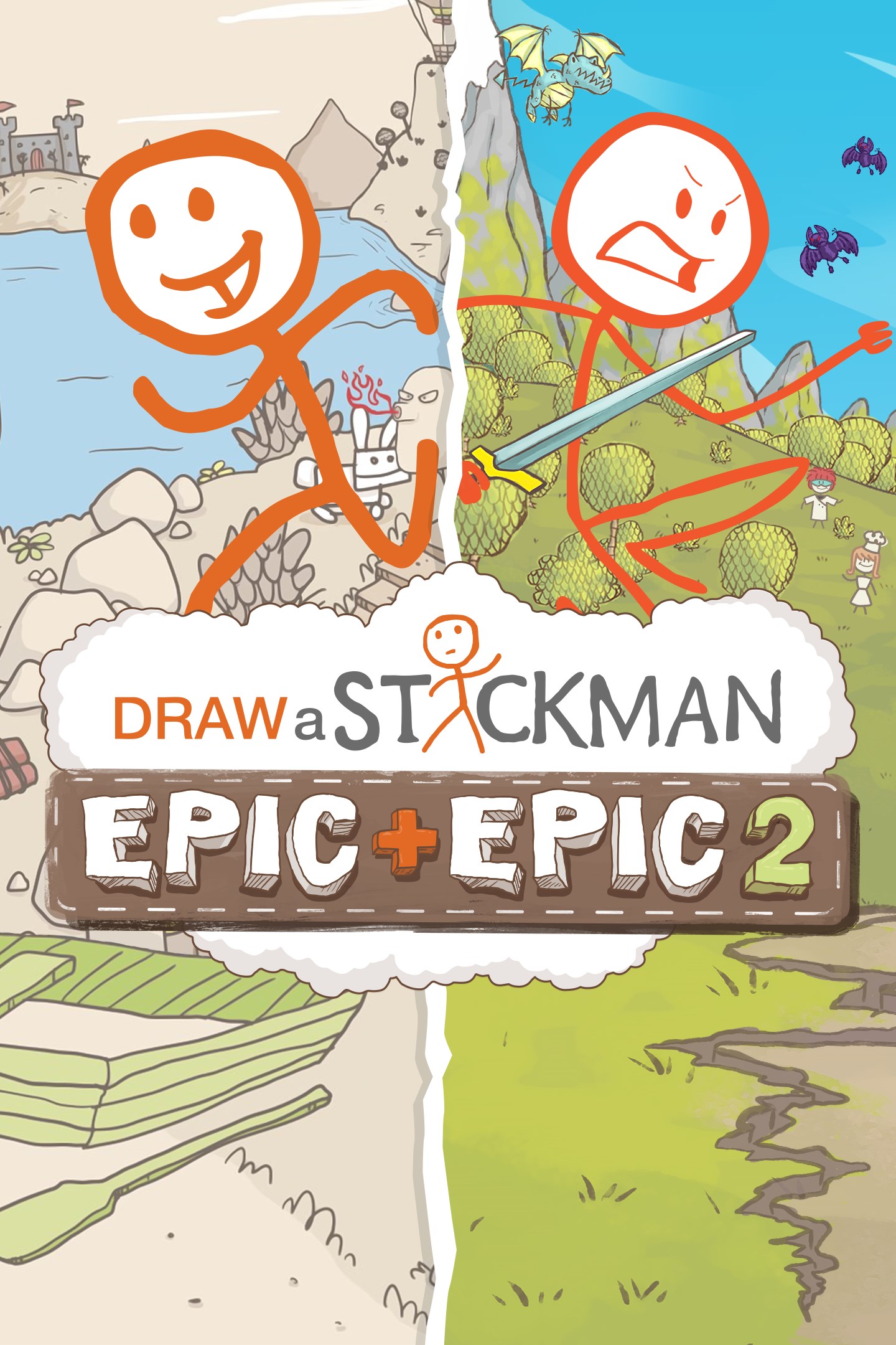 Draw a Stickman: EPIC 2  Epic 2, Epic, Sketch book