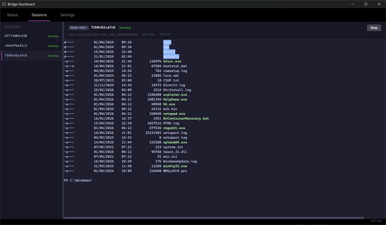 #1. Remote Terminal Bridge (Windows) By: Space-Kube