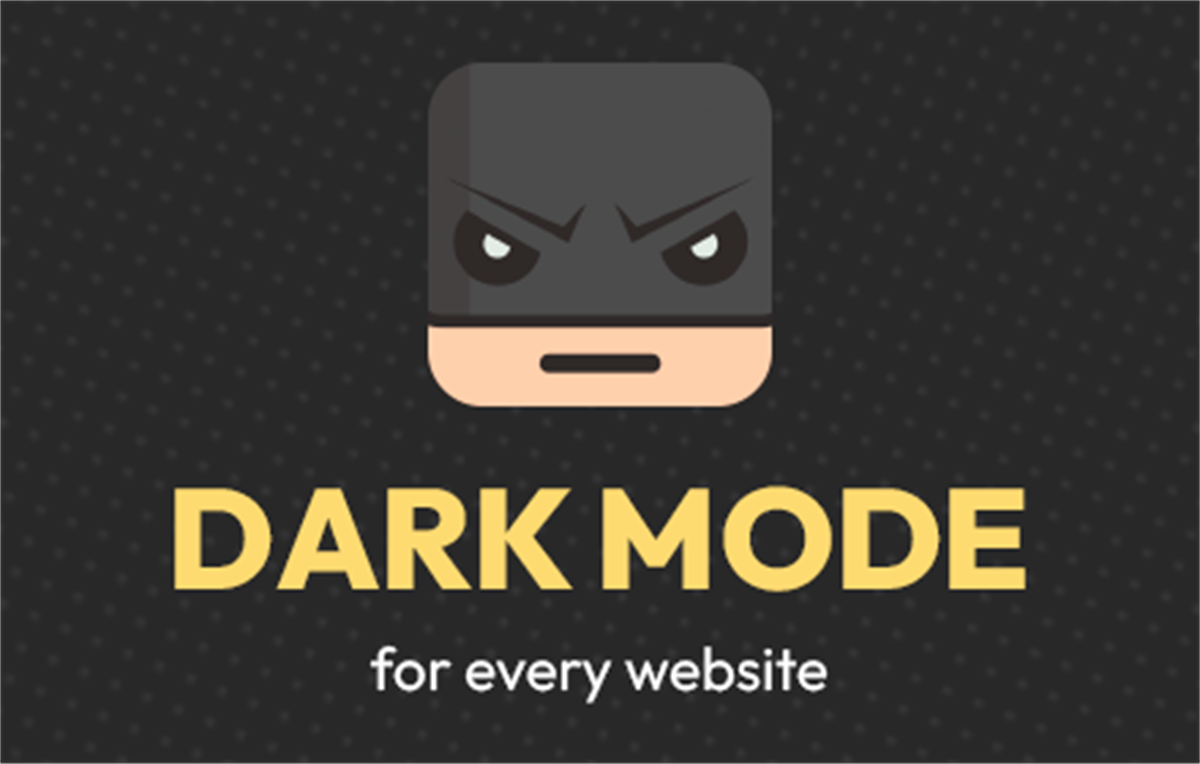 Dark mode - dark theme for Edge