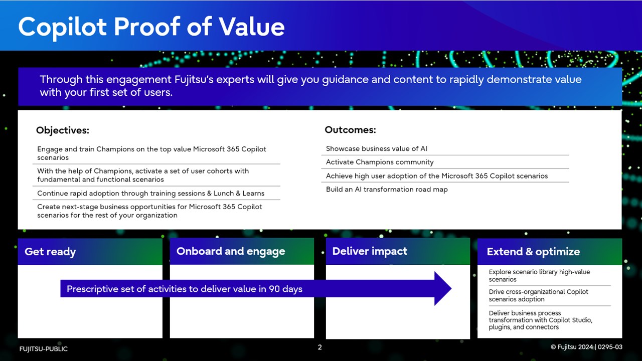 Snapshot 1 of Proof of Concept for Microsoft 365 Copilot