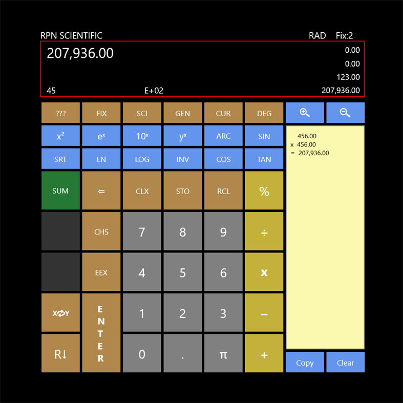#1. RPN Scientific X (Windows) By: Bill Crevier