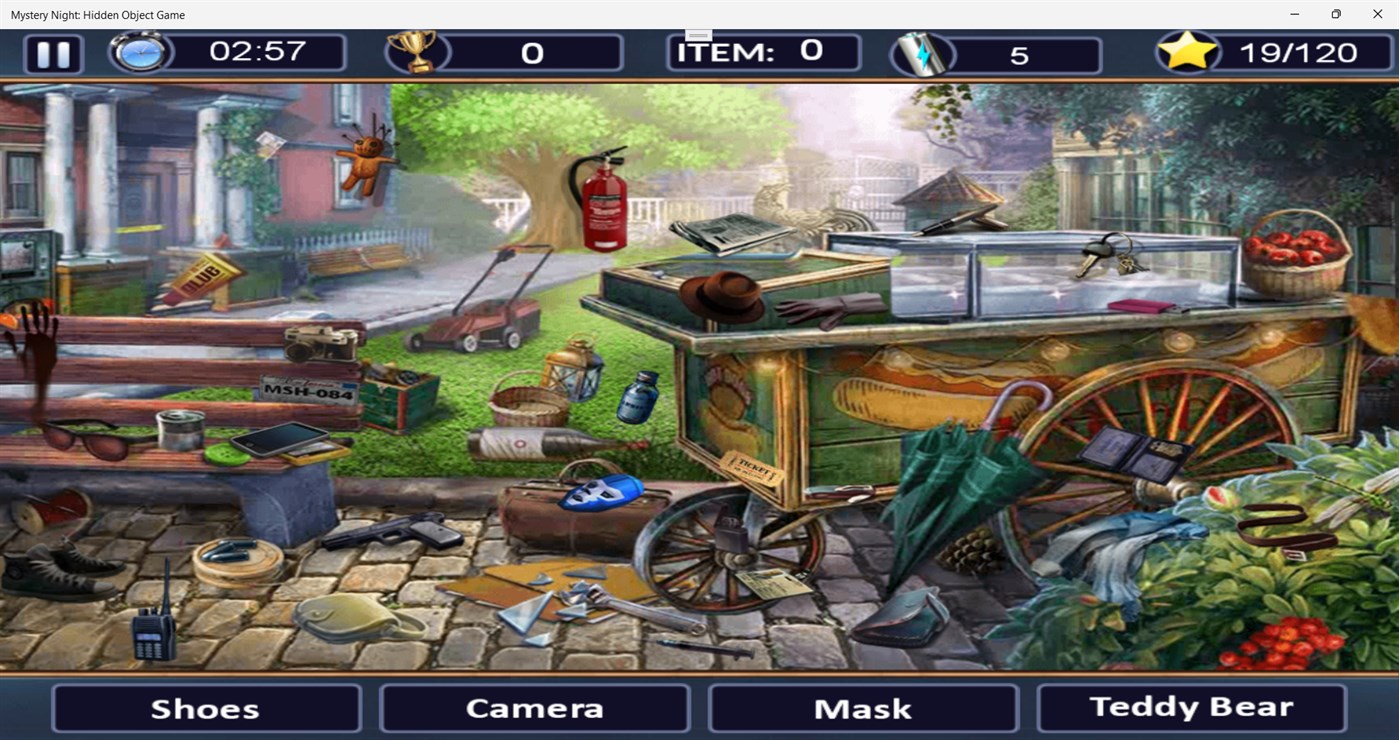#9. Haunted Place Hidden Object (Windows) 作者: Kishan Ghaghada