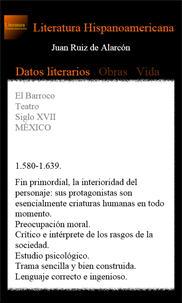 Literatura Hispanoamericana screenshot 8