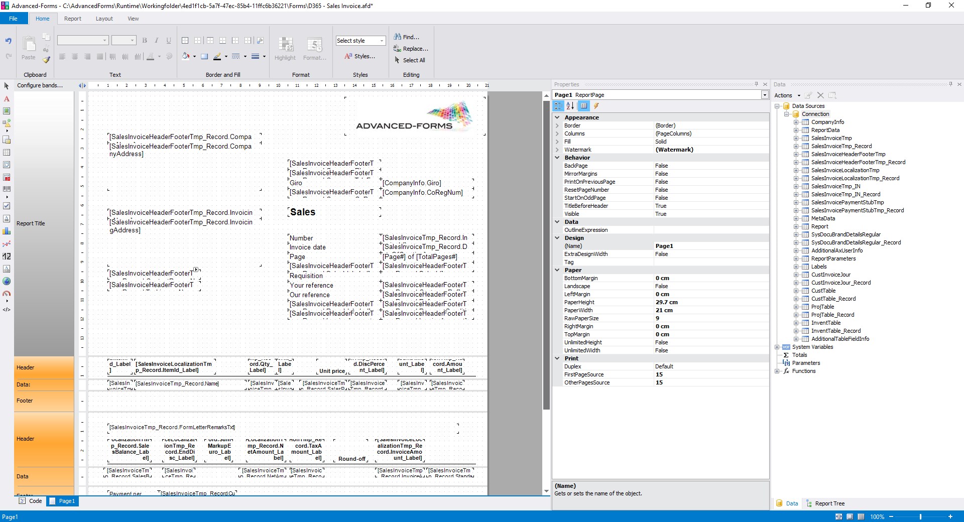 Snapshot 6 of Advanced-Forms® Document Creation and Distribution
