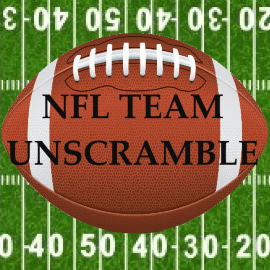 NFL Team Unscramble