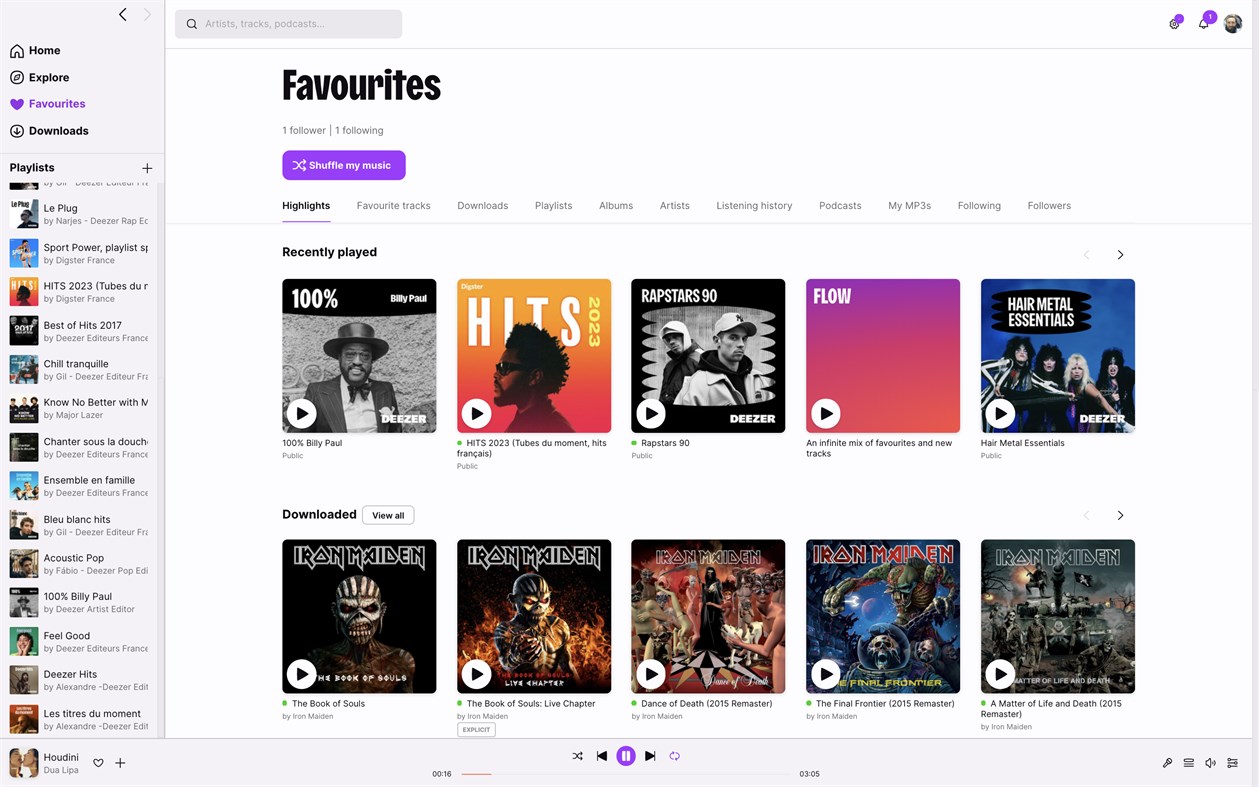 #8. Deezer Music (Windows) Av: Deezer SA