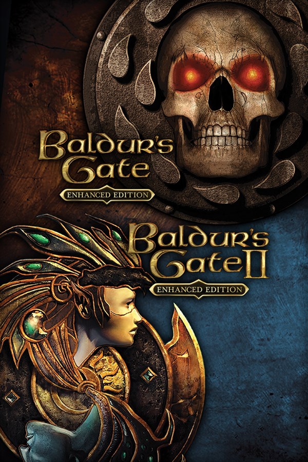 Portada de Baldur's Gate and Baldur's Gate II: Enhanced Editions
