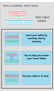 Math Tables Edition screenshot 2