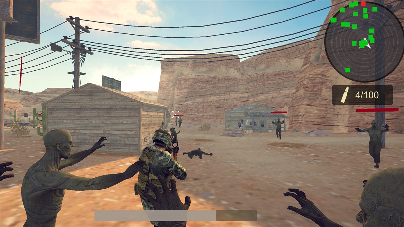 #1. Real Zombie War Simulator (Windows) By: INSPECTOR STUDIOS TEKNOLOJI BILISIM YAZILIM PAZARLAMA LTD. STI.