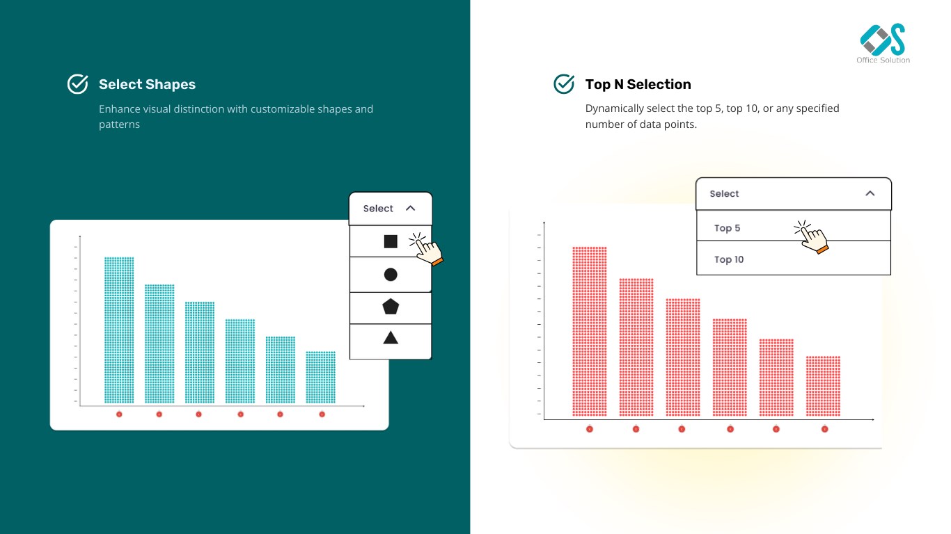Snapshot 1 of Icon Array Chart for Power BI