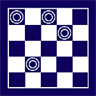 Two players Checkers