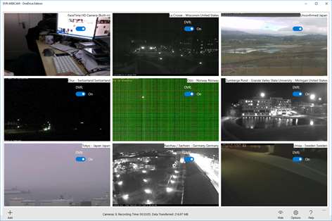 DVR.WEBCAM - OneDrive Edition Screenshots 2
