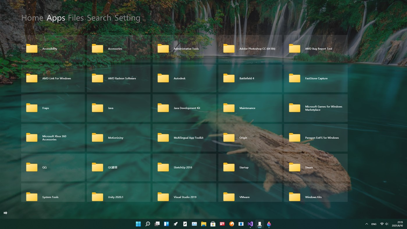 #4. Special Start Menu (Windows) 由: KS.STUDIO