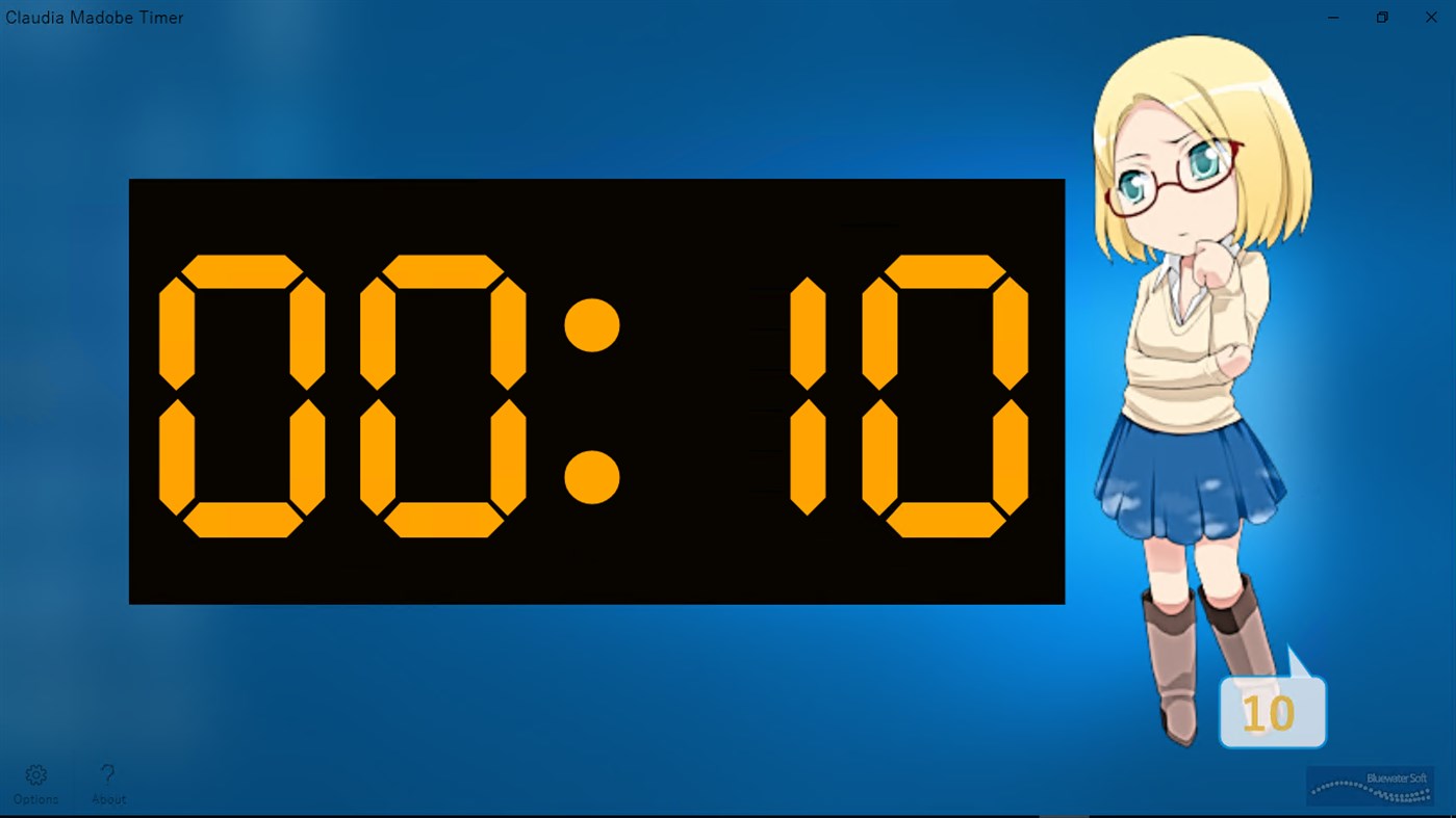 #3. Claudia Madobe Timer (Windows) 由: BluewaterSoft