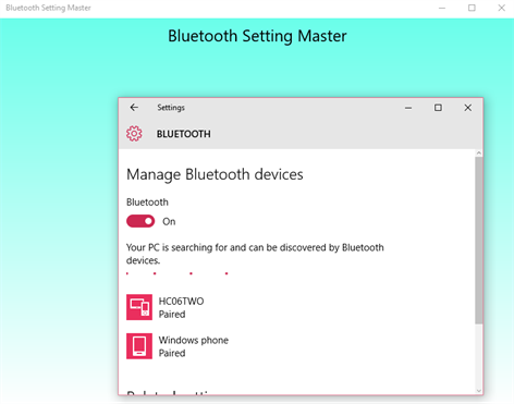 Bluetooth Setting Master Screenshots 2