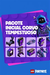 Pacote Inicial Corvo Tempestuoso do Fortnite