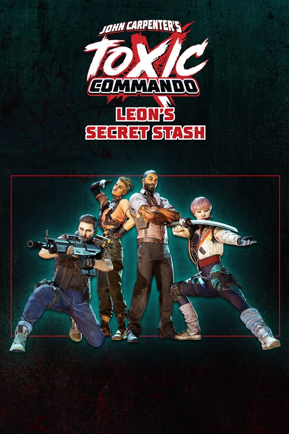 John Carpenter's Toxic Commando - Leon's Secret Stash Xbox Series X|S and Xbox One cover art