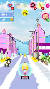 Baby Snow Run - Running Game screenshot 5