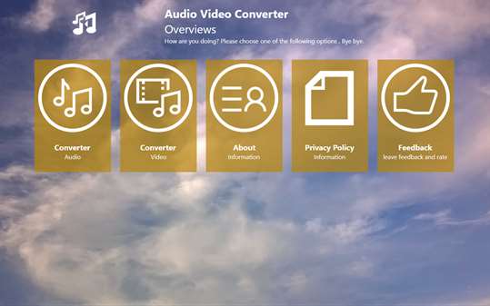 Audio Video Converter screenshot 1
