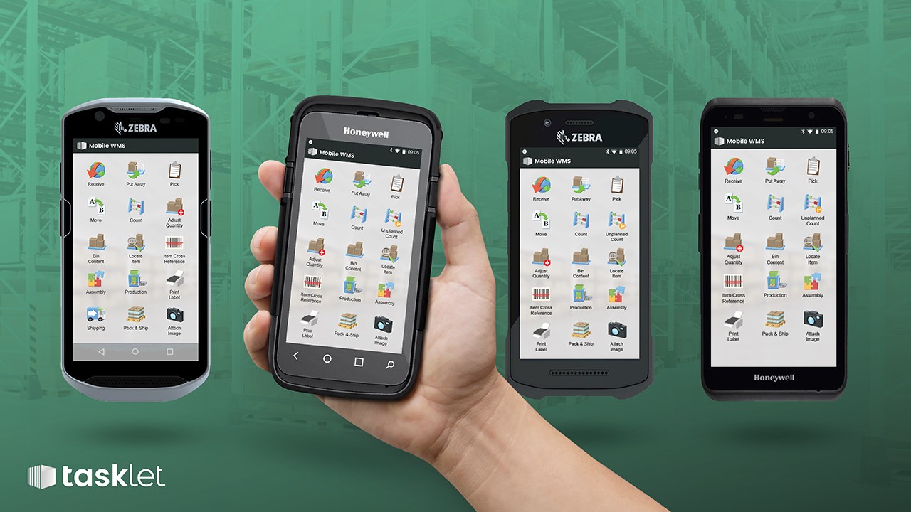 Snapshot 6 of Tasklet Mobile WMS