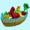 Fruits 3D Color by Number - Voxel Coloring Book