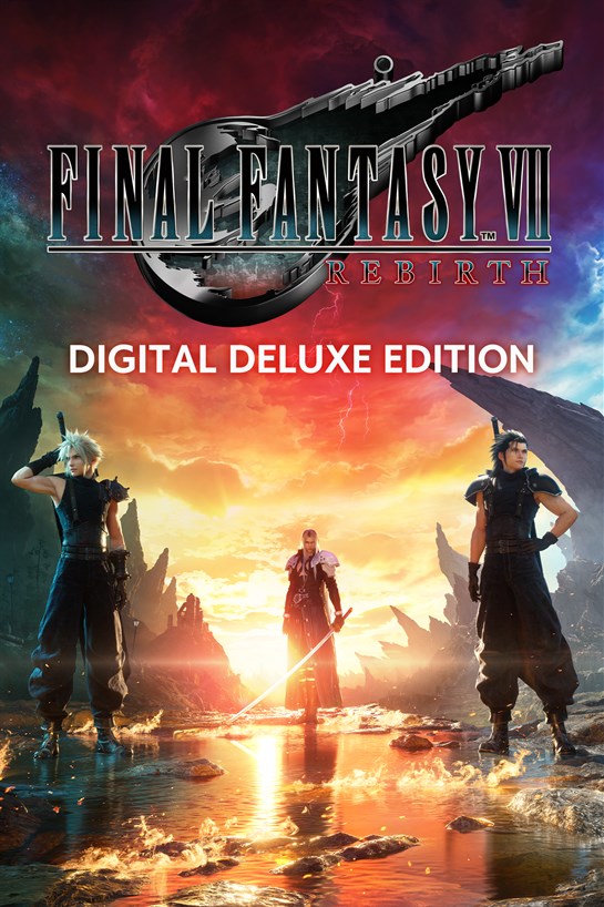 Box shot of FINAL FANTASY VII REBIRTH Digital Deluxe Edition