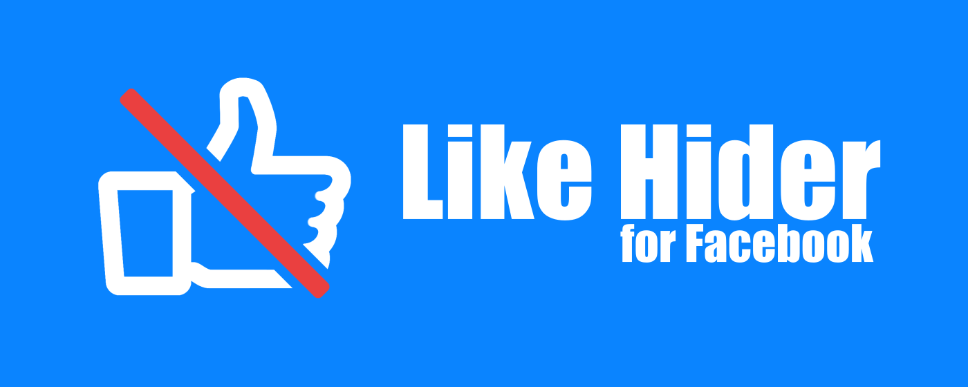 Like Hider for Facebook marquee promo image