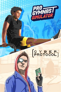 Cover poster for Pro Gymnast Simulator + Cyber Protocol