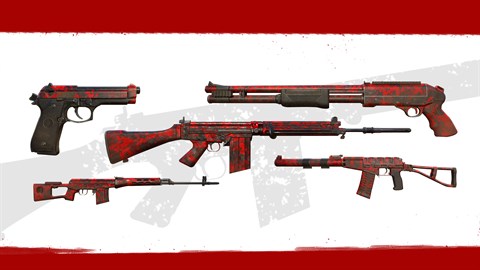 Insurgency: Sandstorm - Red Dark Weapon Skin Set