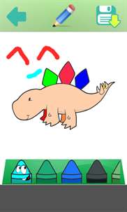 Dinosaurs Coloring Book screenshot 4