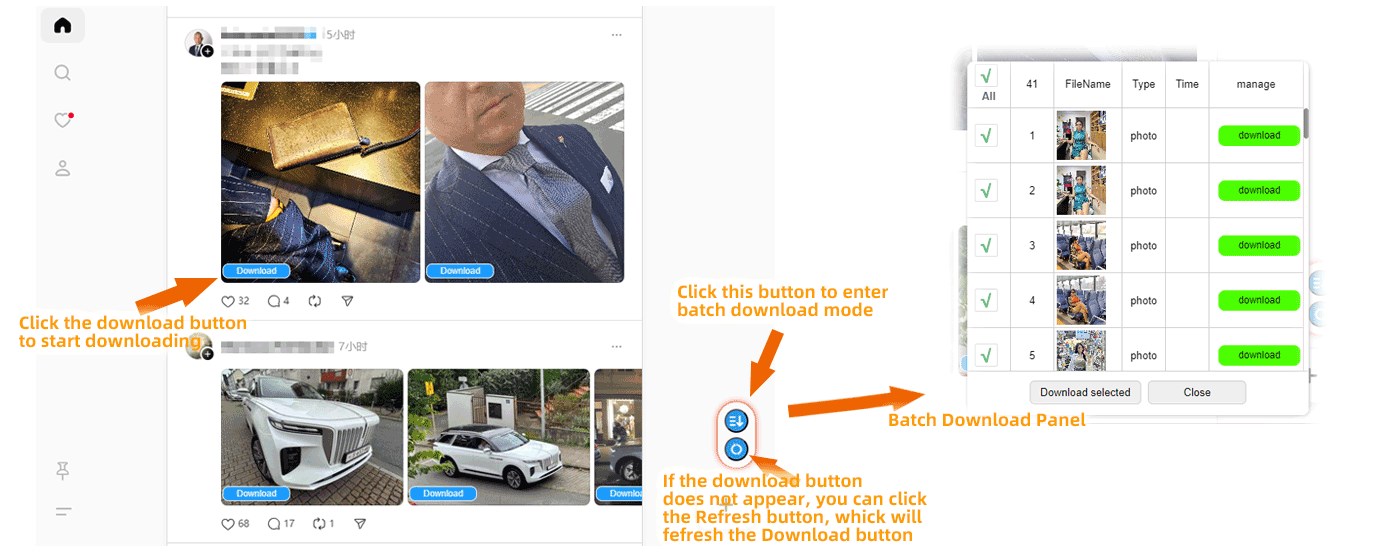 Threads Downloader -- Easily download videos/photo from Threads