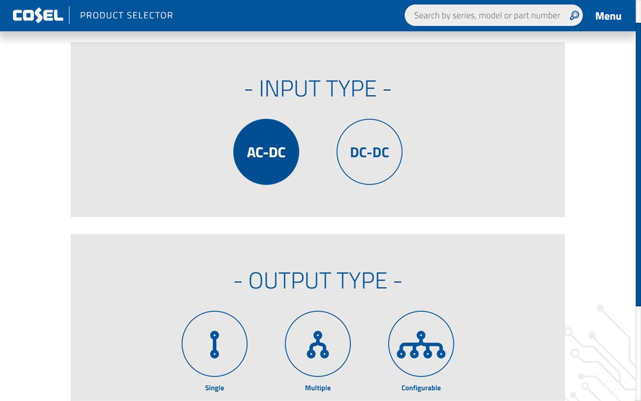 #2. Cosel Product Selector (Windows) 由: Cosel