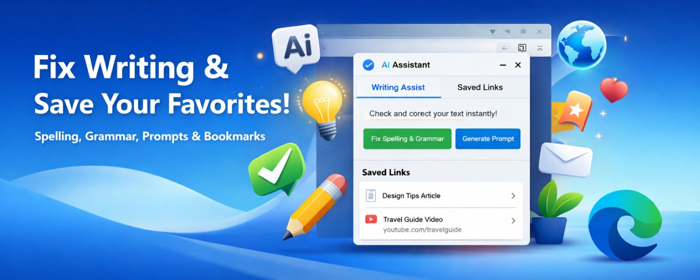 AI Prompt & Grammar Assistant