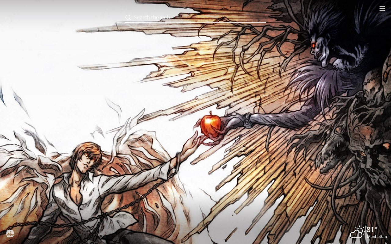Death Note Hd Wallpaper New Tab Theme Microsoft Edge Addons