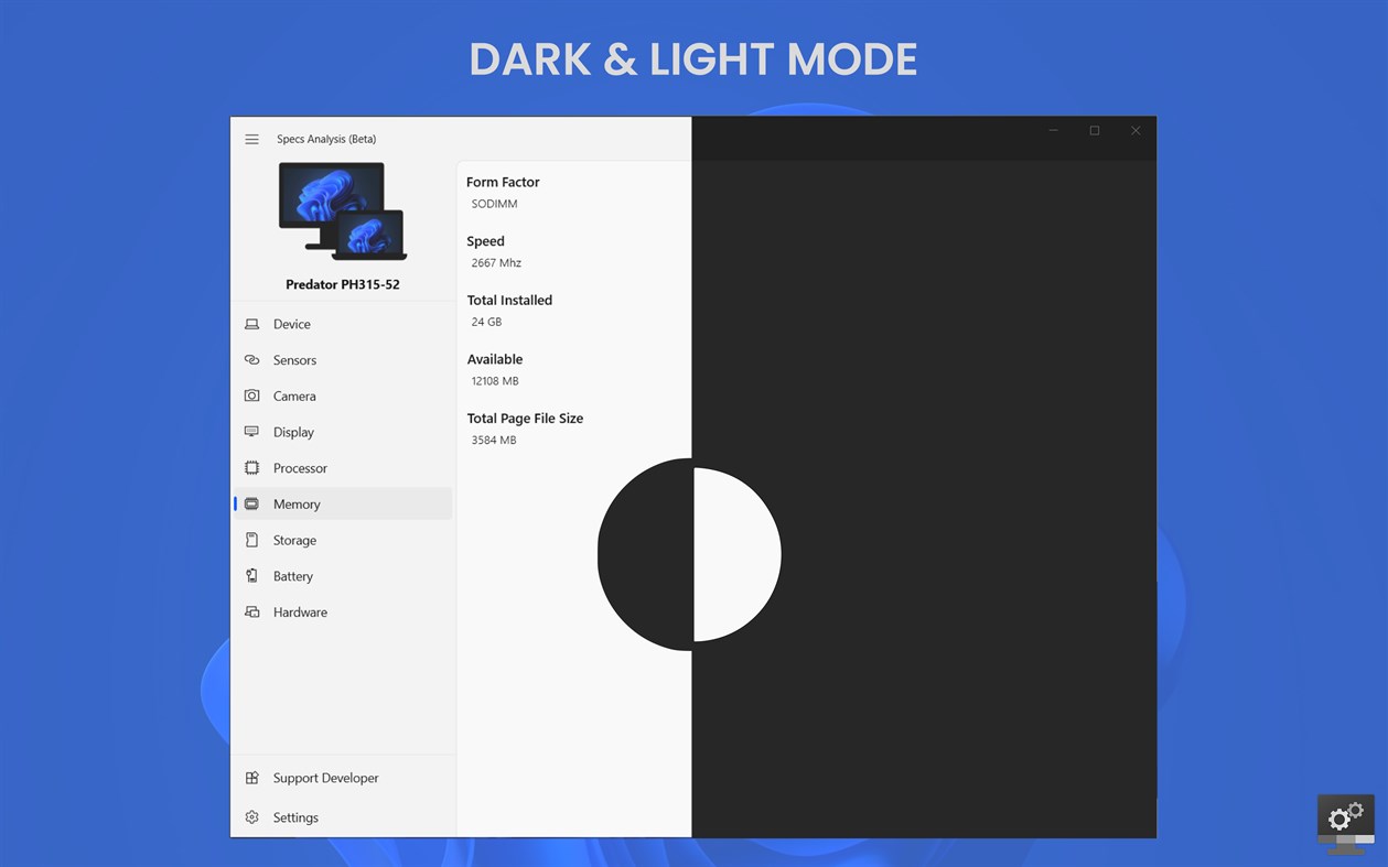 #5. Specs Analysis (Beta) (Windows) 由: Aathif Mahir
