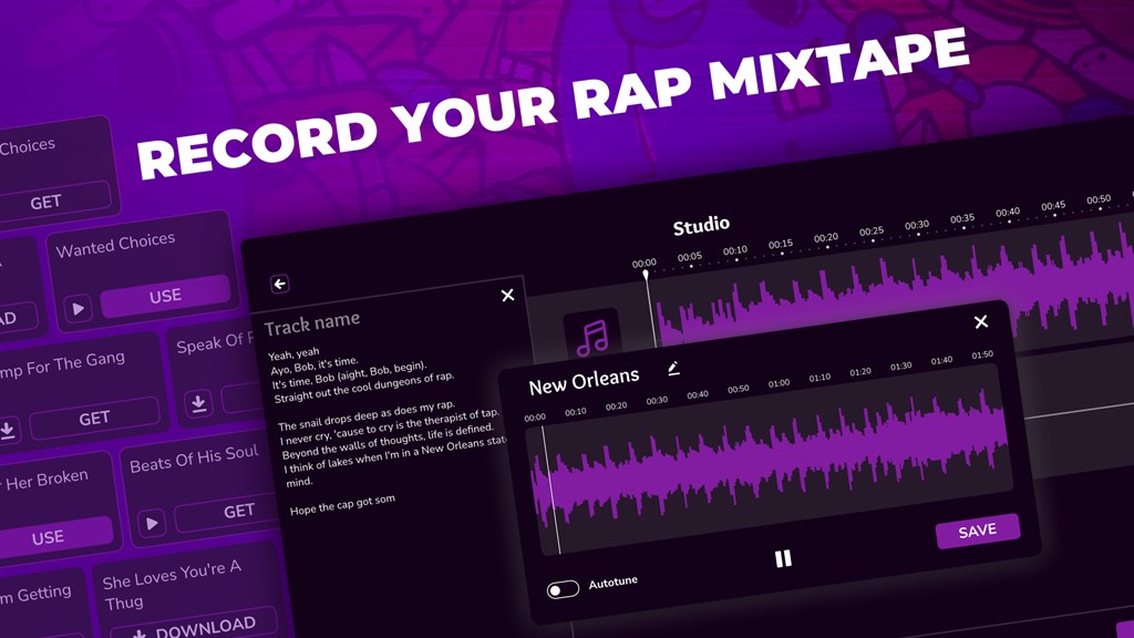 Mixtape Recorder - Rap Music Maker_1