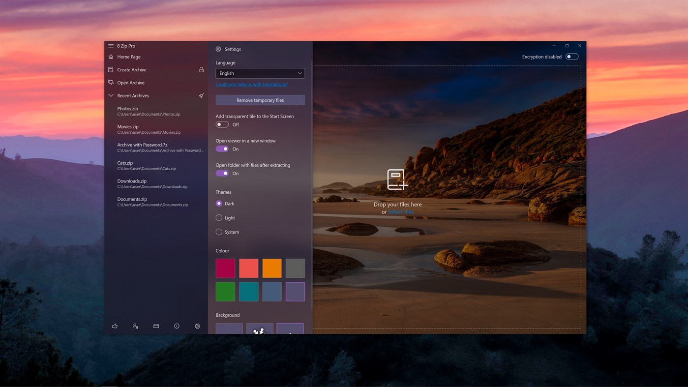 #8. 8 Zip Pro - advanced archiver (Windows) От: Finebits OÜ