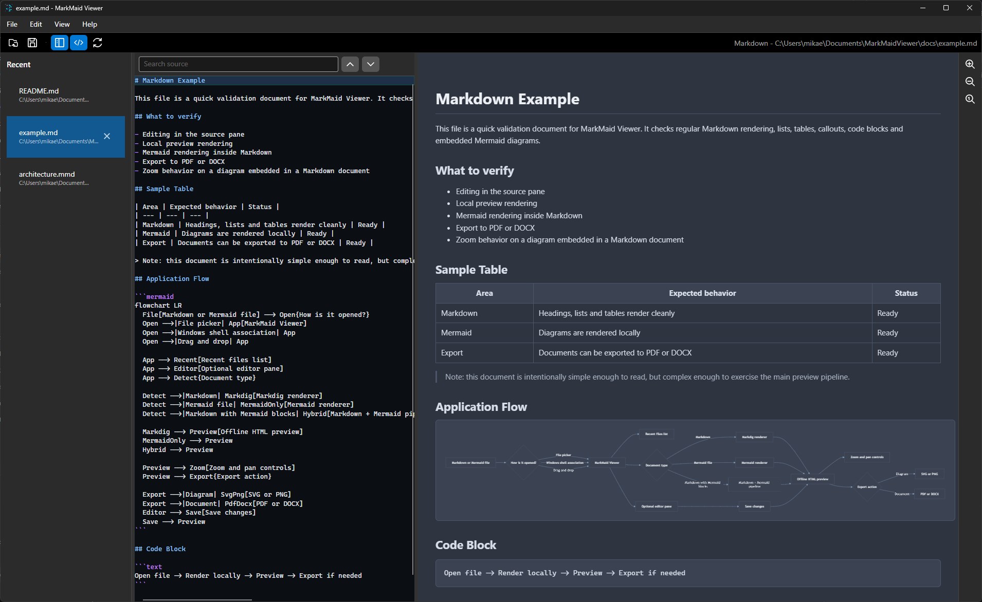MarkMaid Viewer screenshot