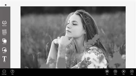 Black and White Photo Editor Pro Screenshots 1