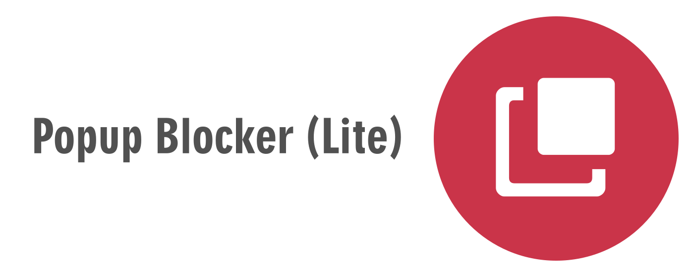 Popup Blocker (Lite) marquee promo image