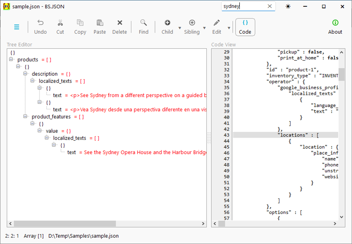 #5. BS.JSON (Windows) De: Broto Suseno