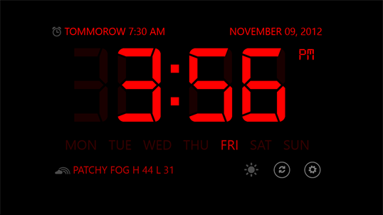 Music Alarm Clock screenshot 1