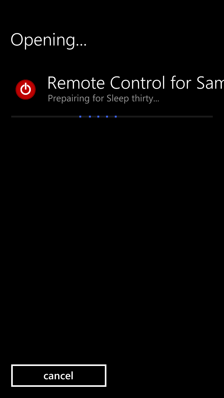 Remote Control for Samsung TV for Windows 10 Mobile