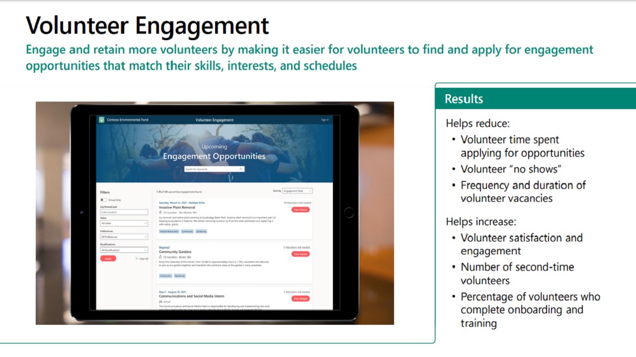 Snapshot 4 of Microsoft Cloud for Nonprofit Donor & Supporter Management: 1-Hr Briefing